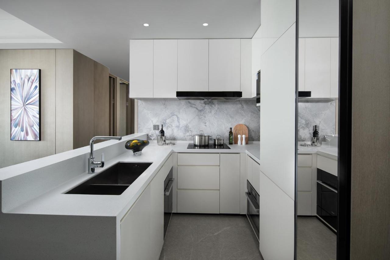 Apartamento Ascott Icc Cantón Exterior foto