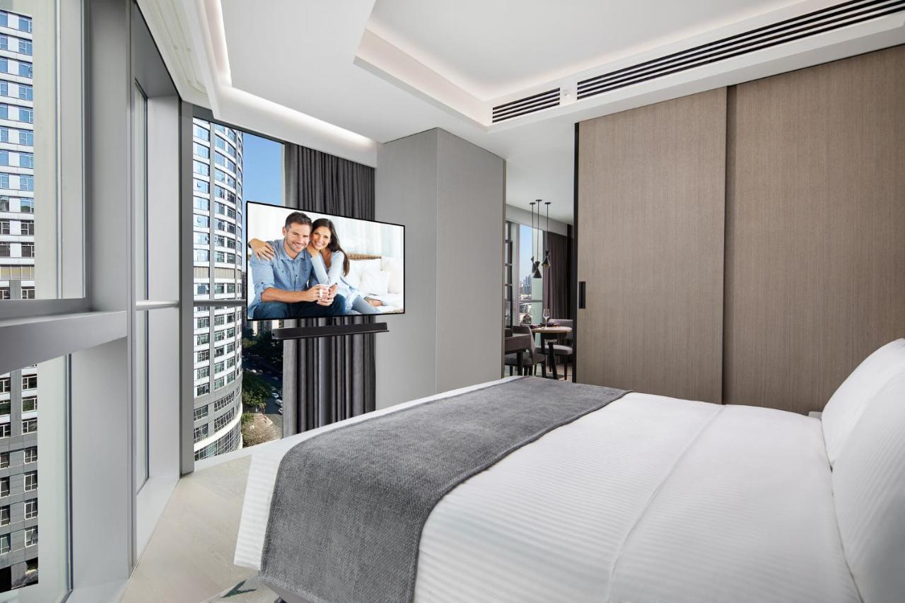 Apartamento Ascott Icc Cantón Exterior foto