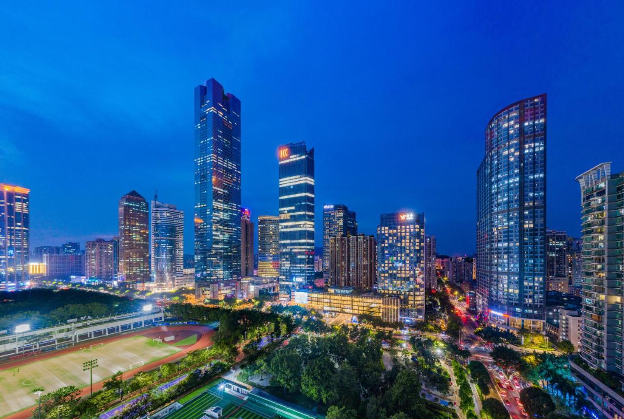 Apartamento Ascott Icc Cantón Exterior foto